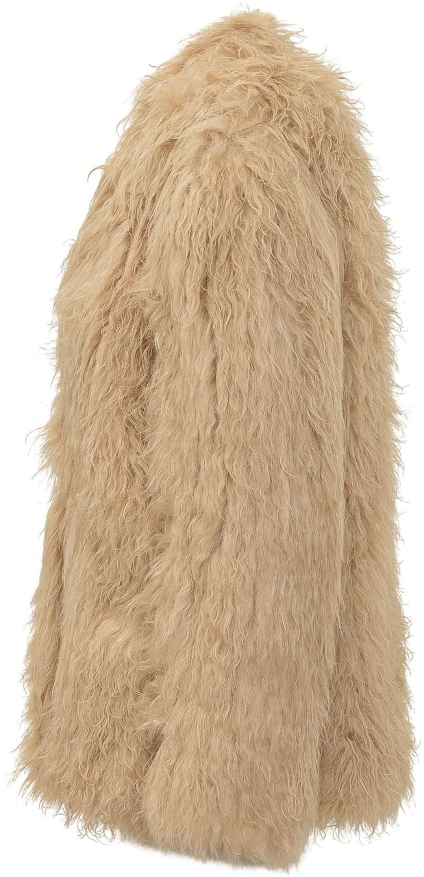 Isabel Marant Mylae Giacca Soffice con Revers Beige