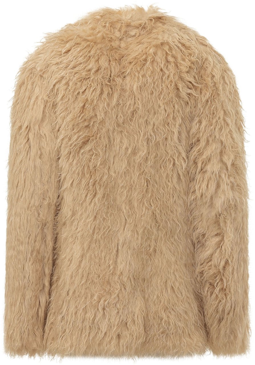 Isabel Marant Mylae Giacca Soffice con Revers Beige