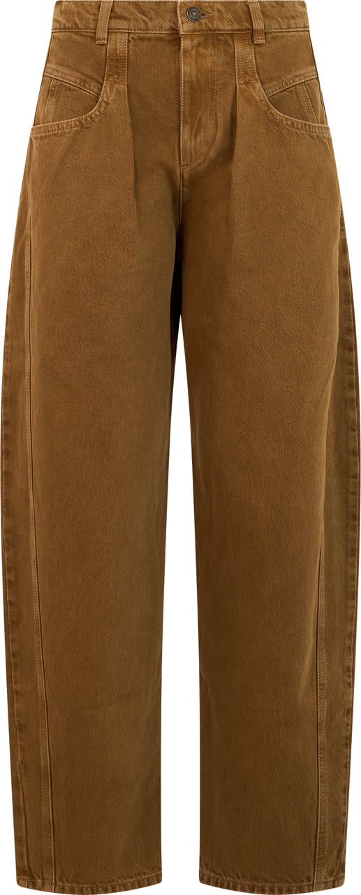 Isabel Marant Pants with Loose Fit Bruin