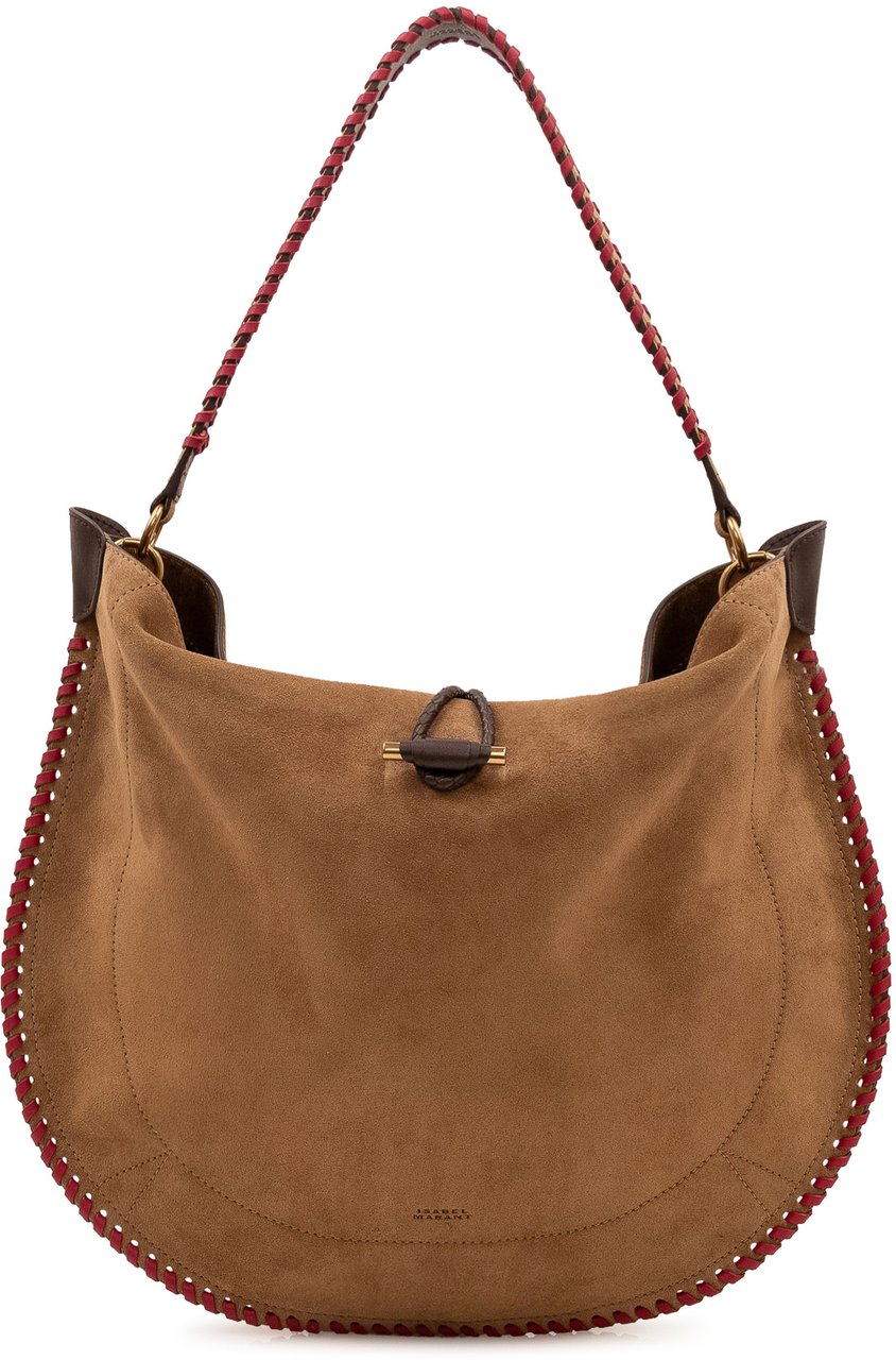 Isabel Marant Borsa Oskan Hobo a Spalla Beige