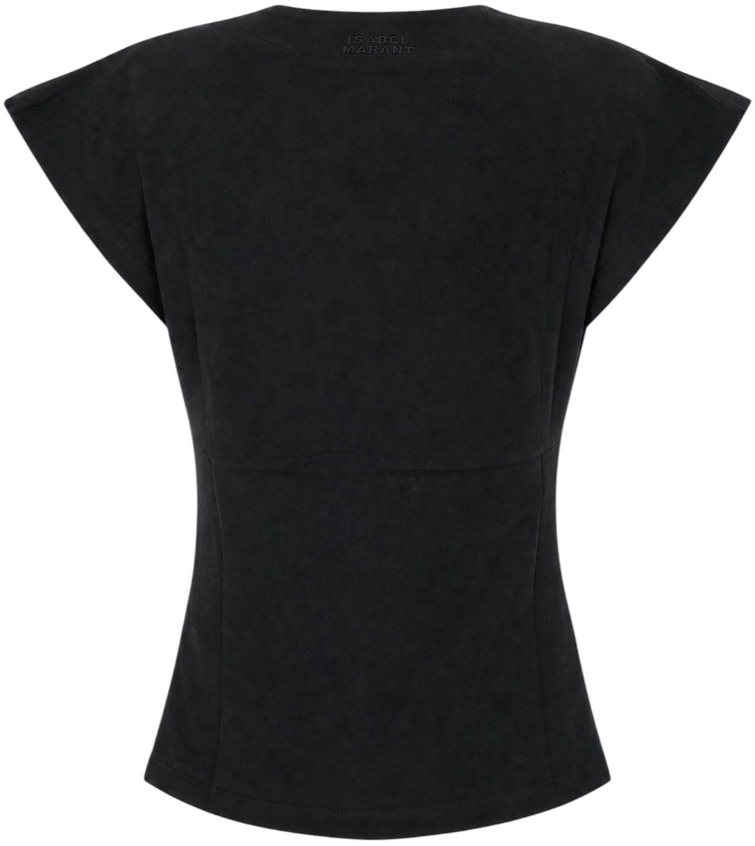 Isabel Marant Midnight blue cotton top Blauw