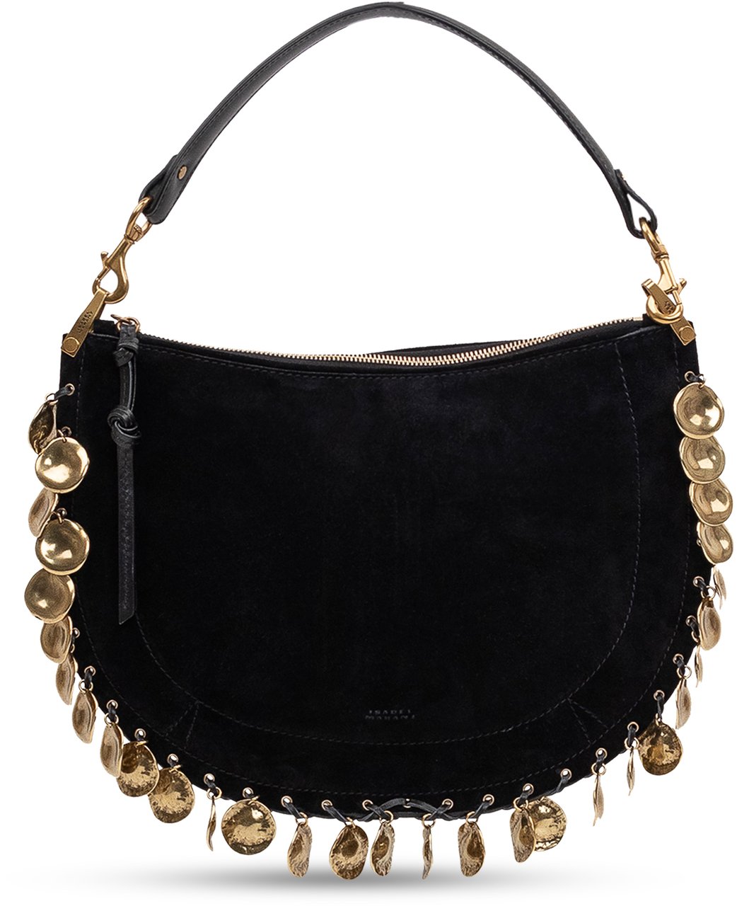 Isabel Marant Borsa Oskan Soft Zip Zwart