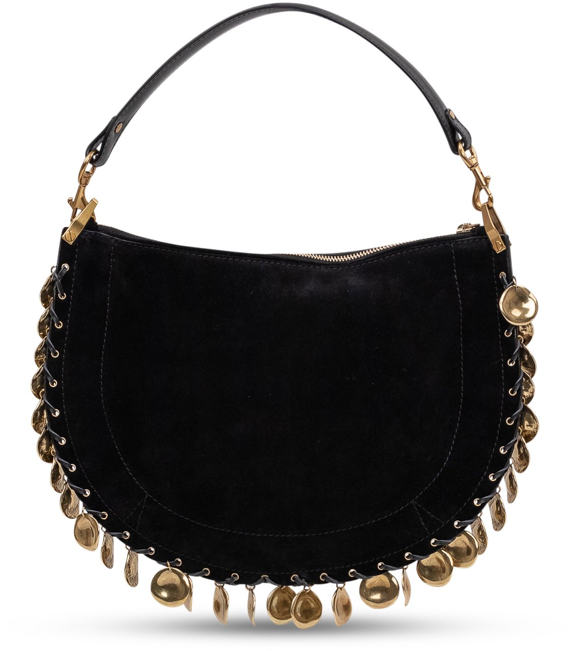 Isabel Marant Borsa Oskan Soft Zip Zwart