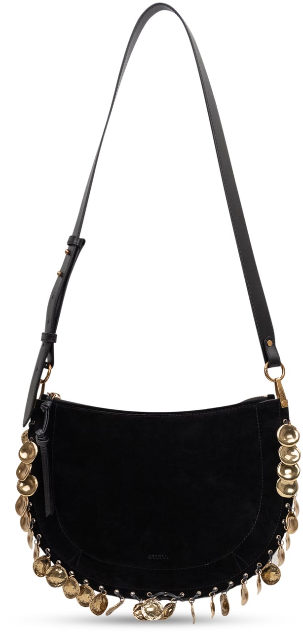 Isabel Marant Borsa Oskan Soft Zip Zwart