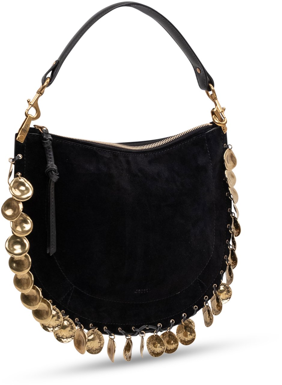 Isabel Marant Borsa Oskan Soft Zip Zwart