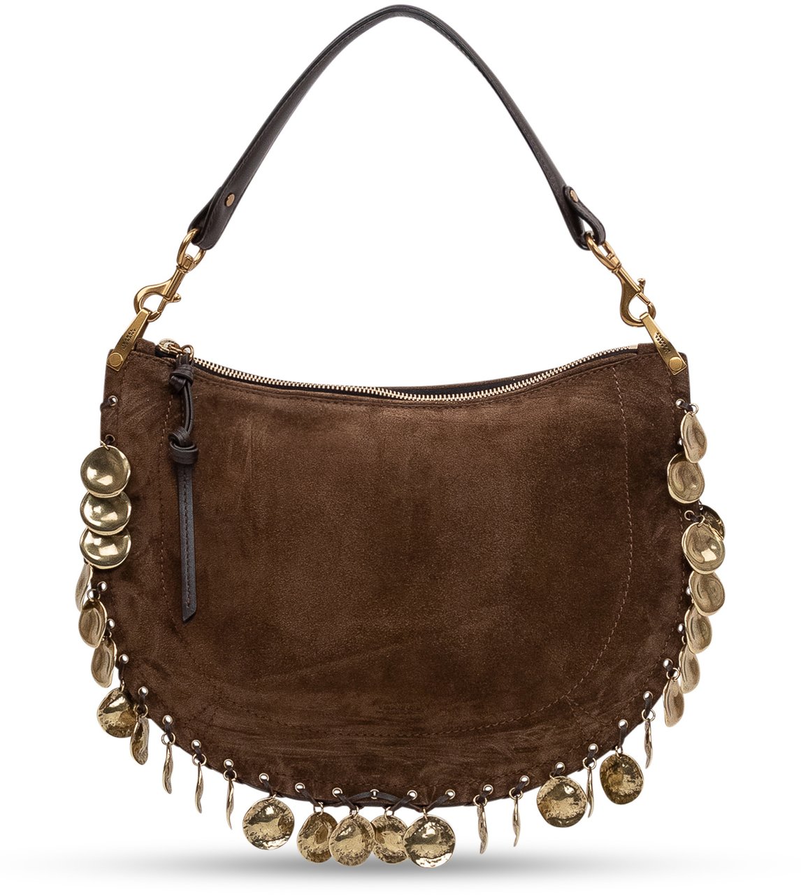 Isabel Marant Borsa Oskan Soft Zip Bruin