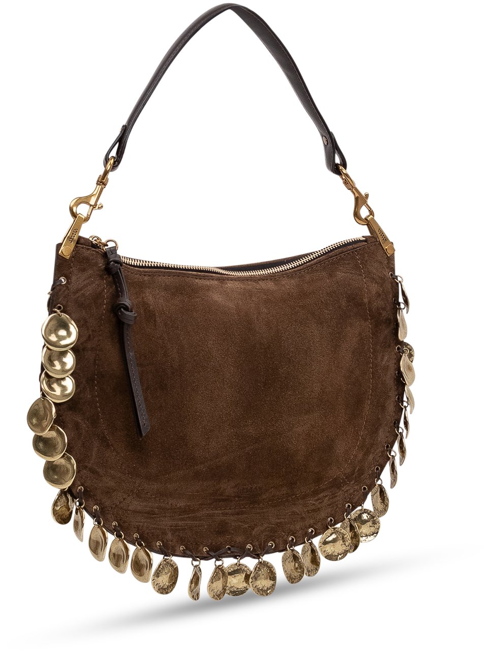 Isabel Marant Borsa Oskan Soft Zip Bruin