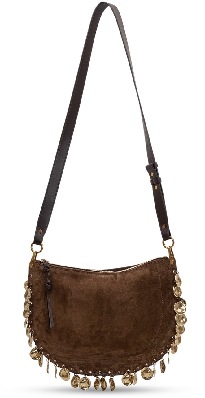 Isabel Marant Borsa Oskan Soft Zip Bruin