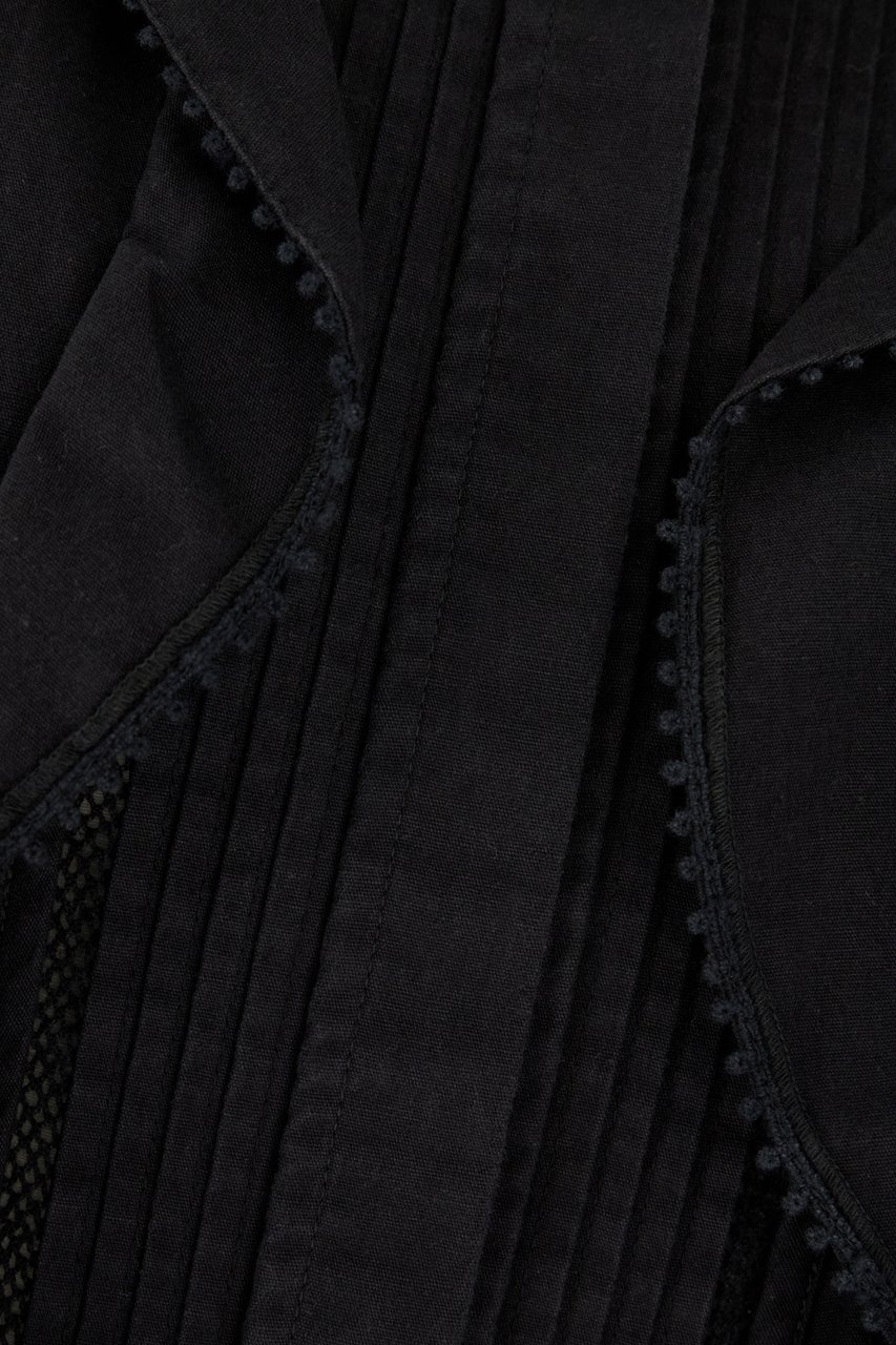 Isabel Marant Isabel Marant Black cotton blouse Zwart