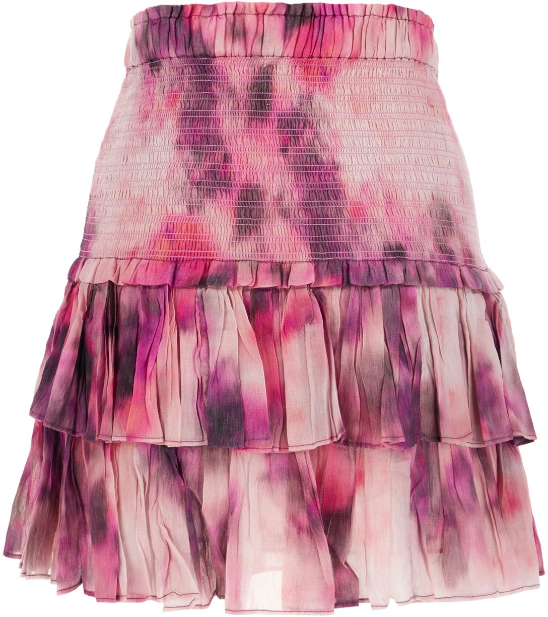 Isabel Marant Marant Etoile Printed cotton mini skirt Divers