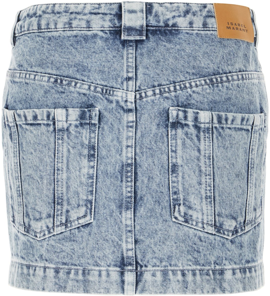 Isabel Marant Marant Etoile Denim mini skirt Blauw