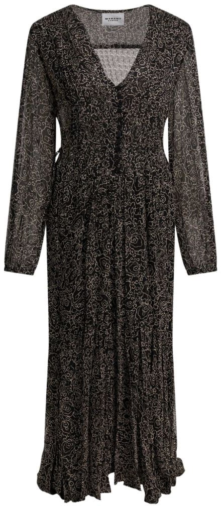 Isabel Marant Dresses Blackecru Zwart