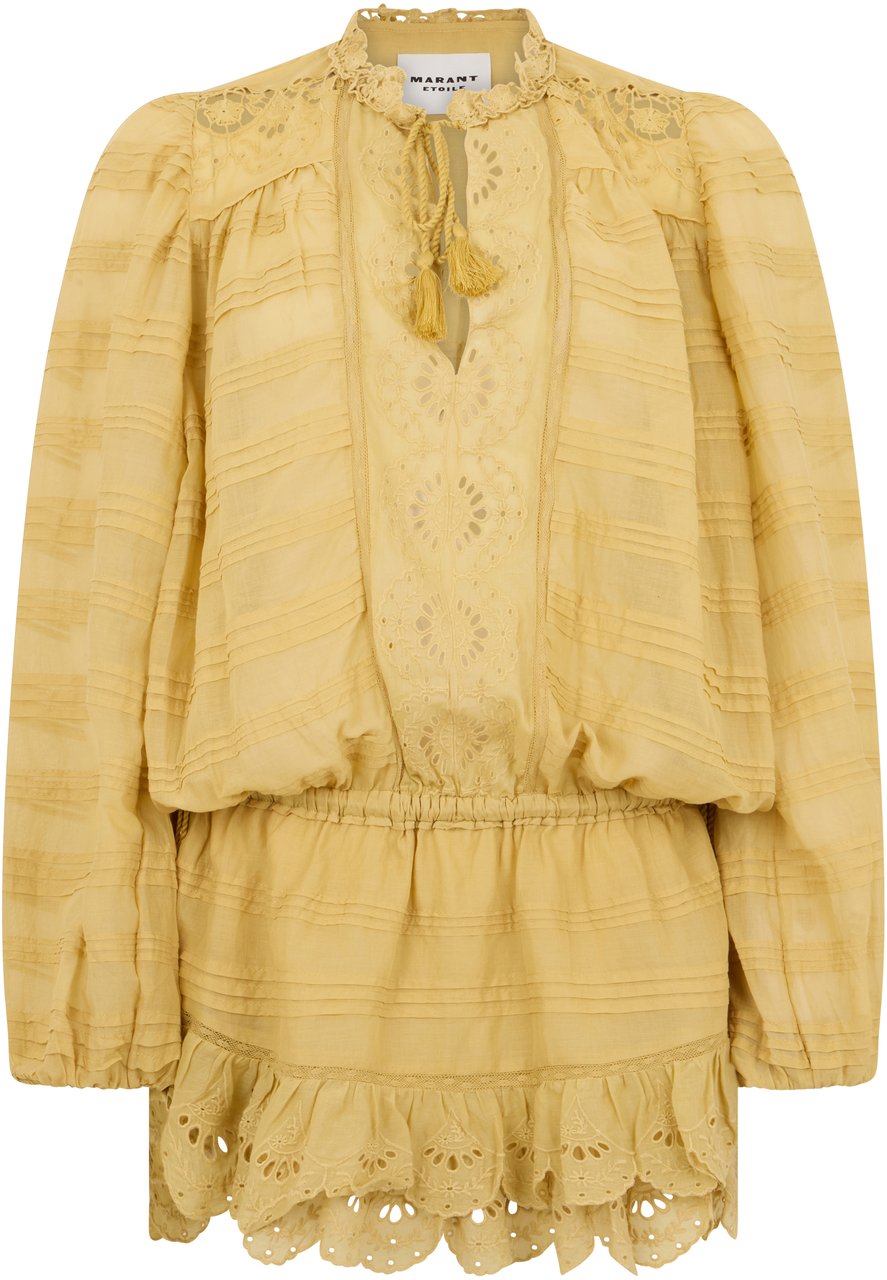 Isabel Marant Cotton blouse Geel
