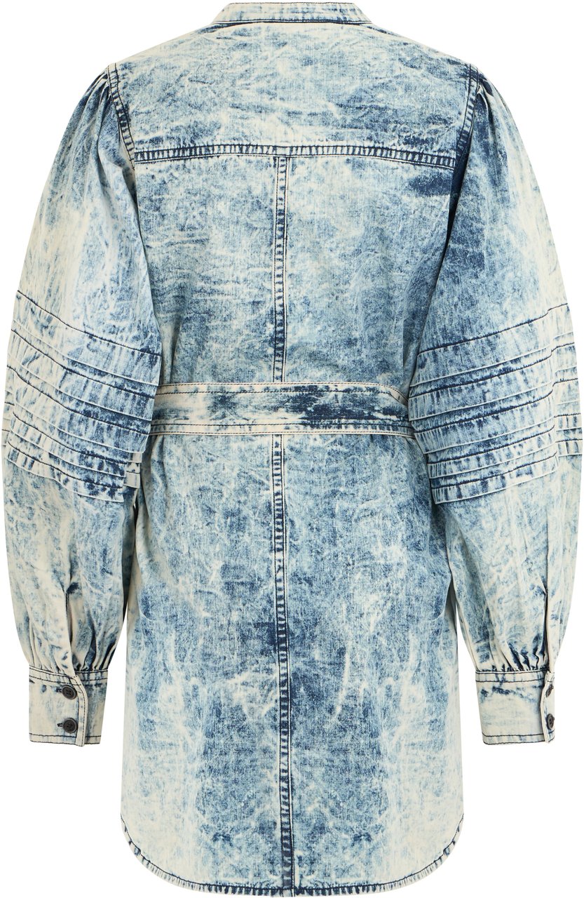 Isabel Marant Midi dress in cotton Lichtblauw