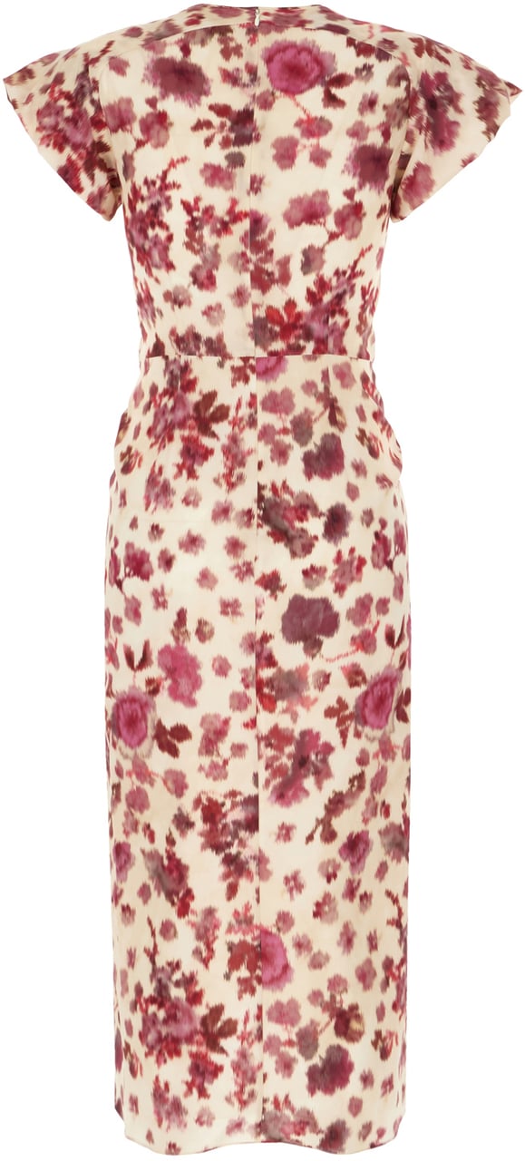 Isabel Marant Isabel Marant Printed stretch silk dress Divers