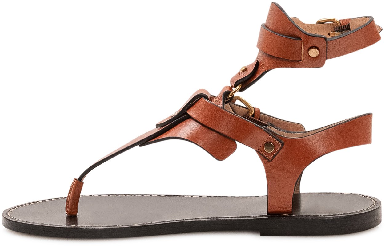 Isabel Marant Sandali con Cinturini e Fibbie Bruin