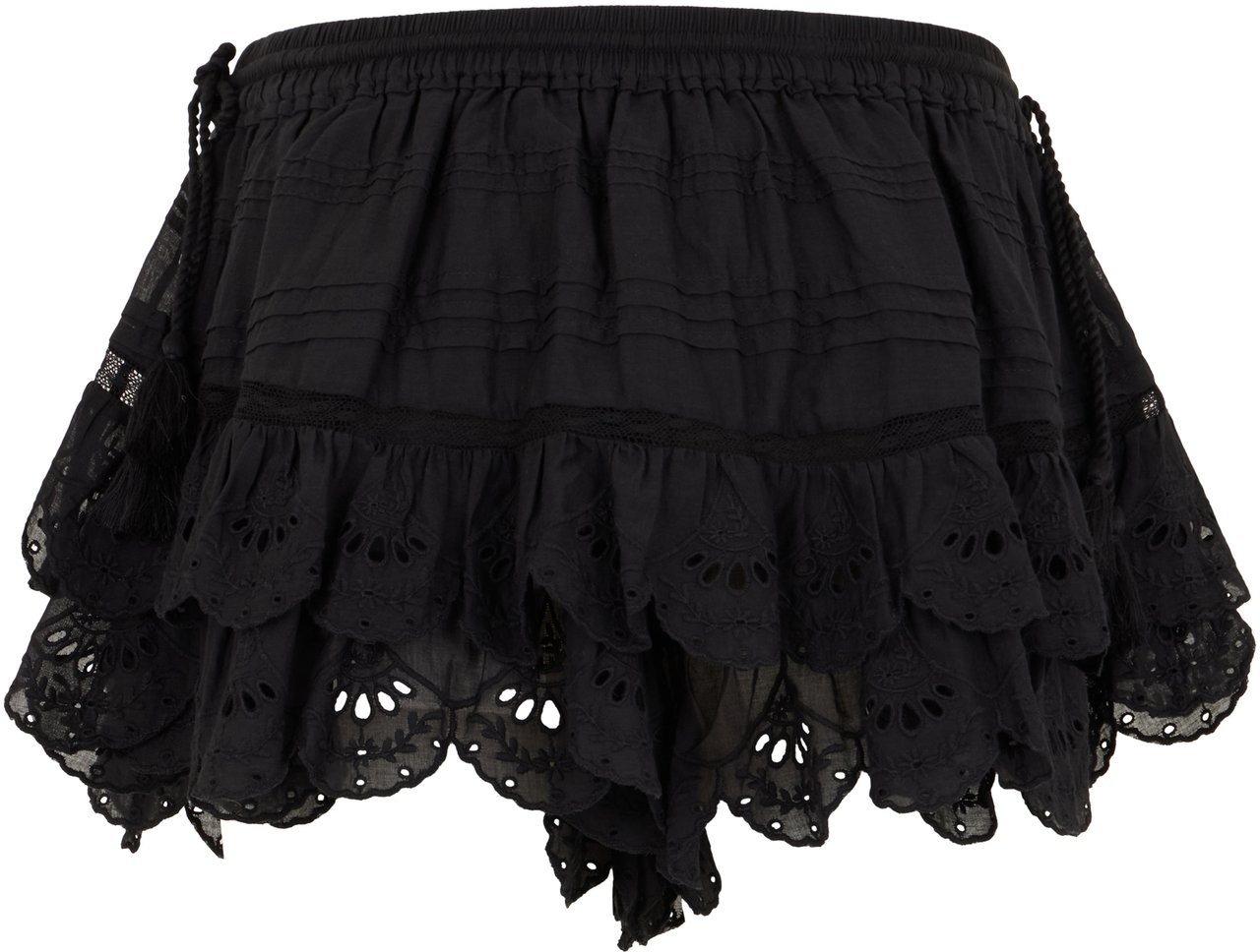 Isabel Marant Short dress in cotton Zwart