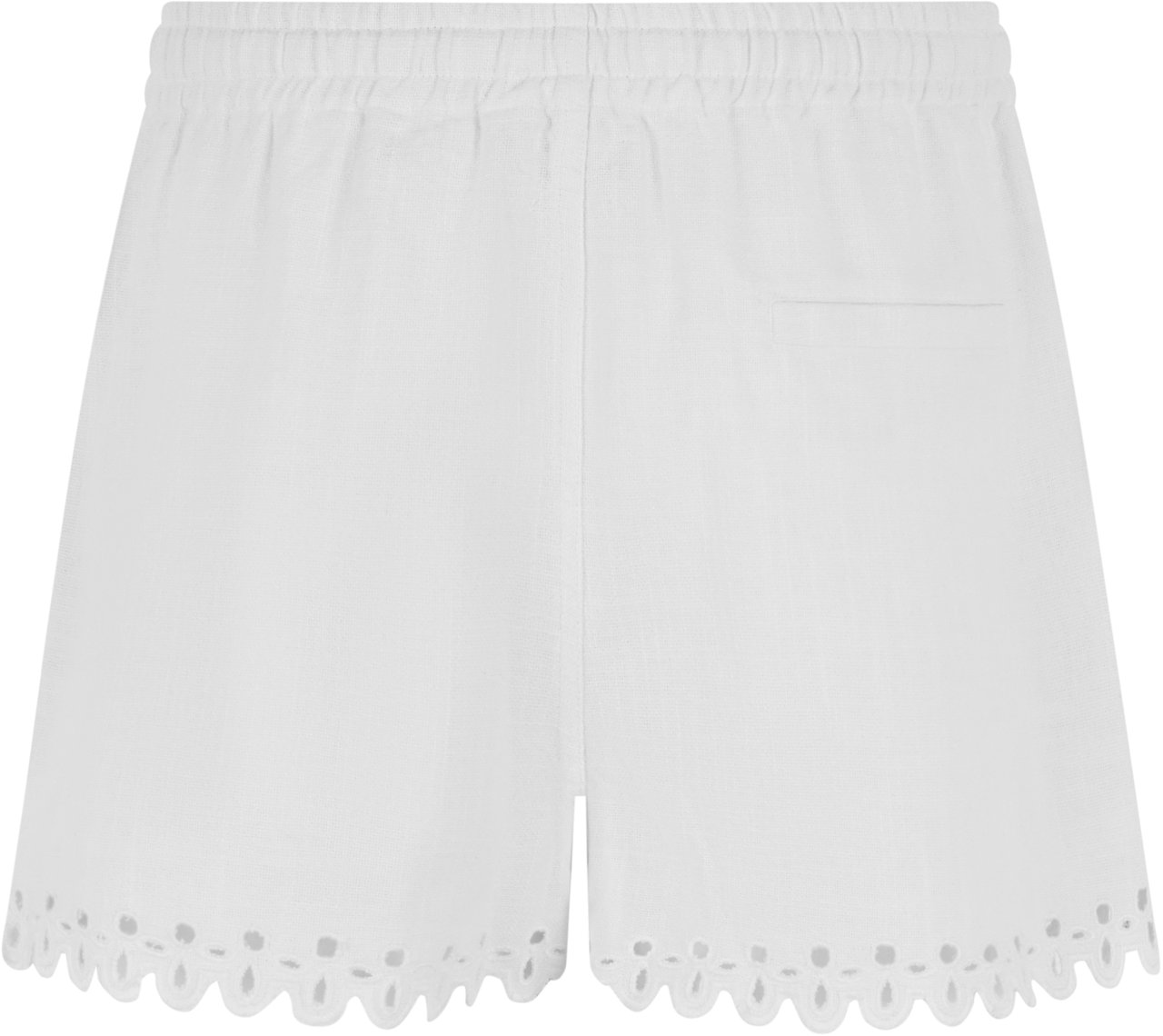 Isabel Marant Balyme shorts in perforated cotton Wit