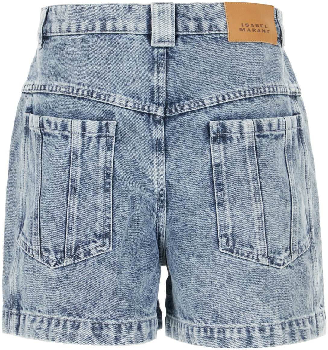 Isabel Marant Marant Etoile Denim shorts Blauw