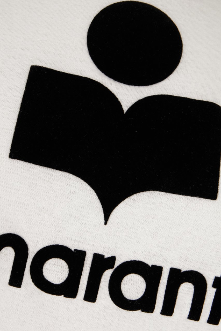 Isabel Marant Marant Etoile Chalk linen sweatshirt Wit