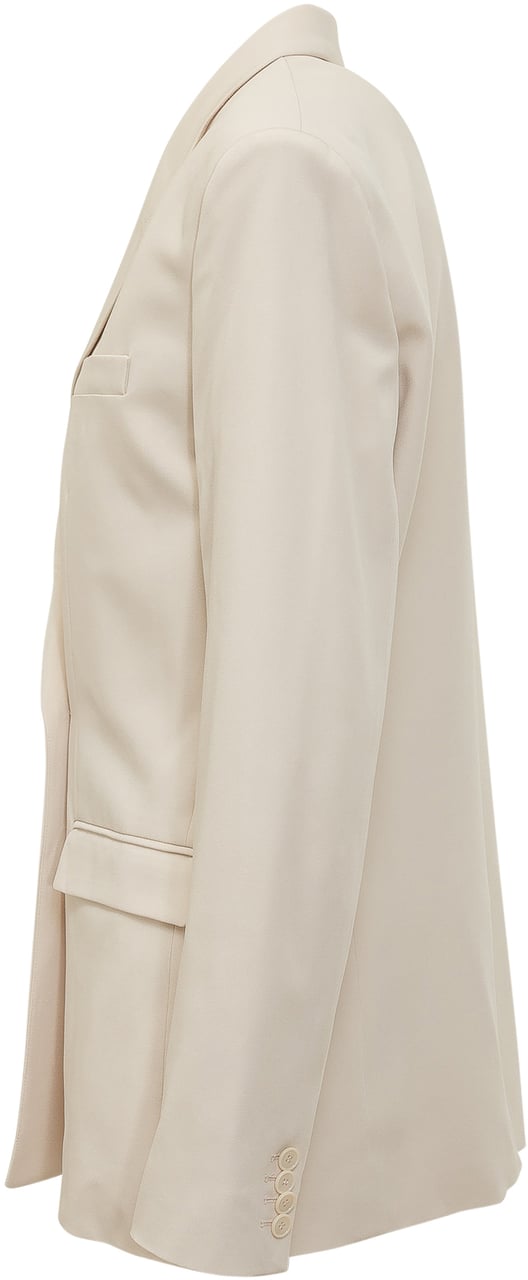 Isabel Marant Blazer Doppiopetto Sartoriale Wit