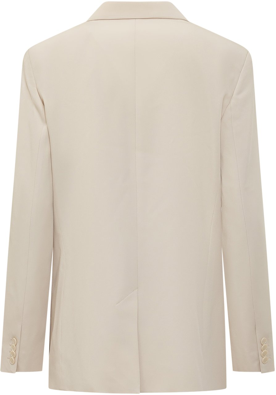 Isabel Marant Blazer Doppiopetto Sartoriale Wit