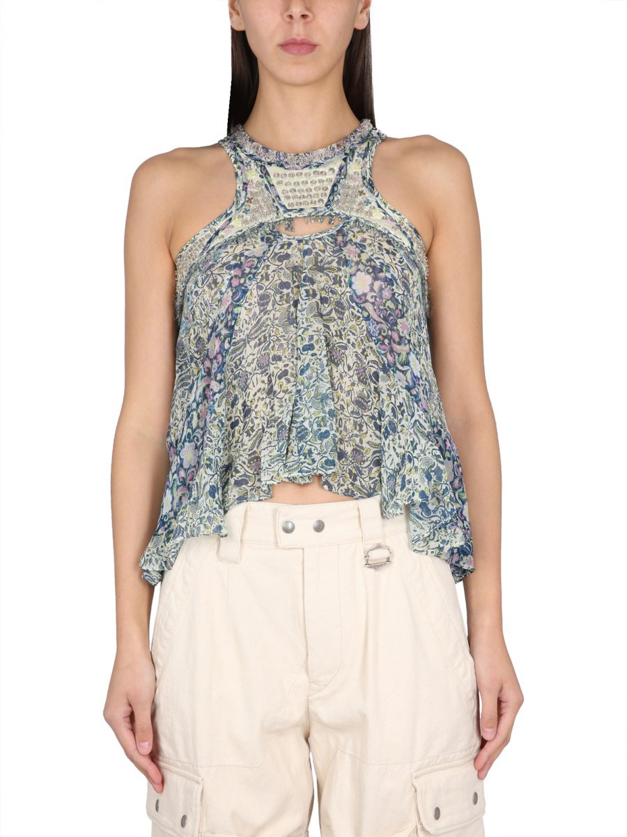 Isabel Marant TOP ONYLE Blauw