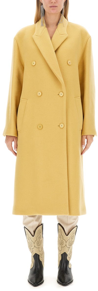 Isabel Marant THEODORE COAT Geel