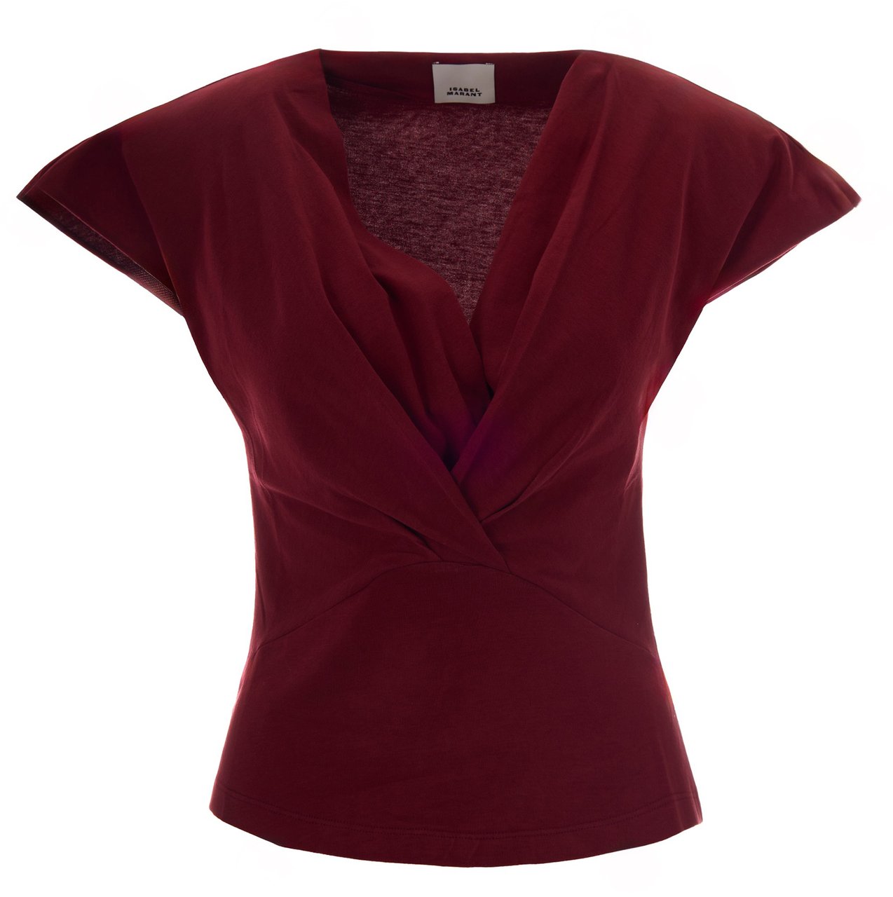 Isabel Marant Top Dark Burgundy Maroon