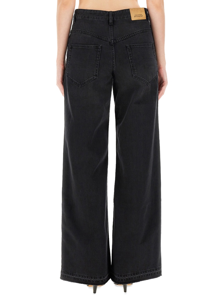 Isabel Marant PANTS "NOLDY" Zwart