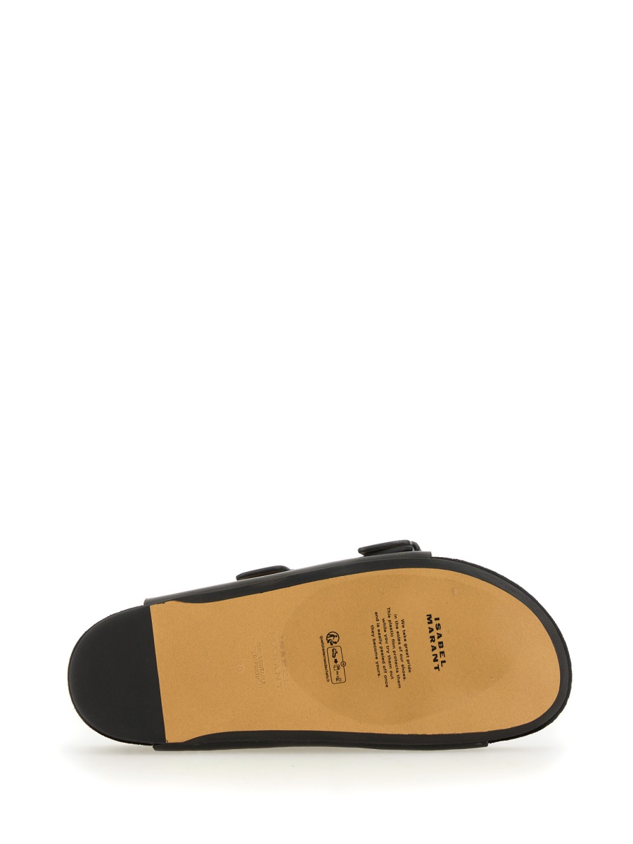 Isabel Marant SANDAL "LENNYO" Zwart