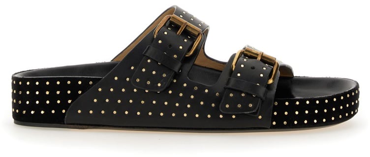 Isabel Marant SANDAL "LENNYO" Zwart