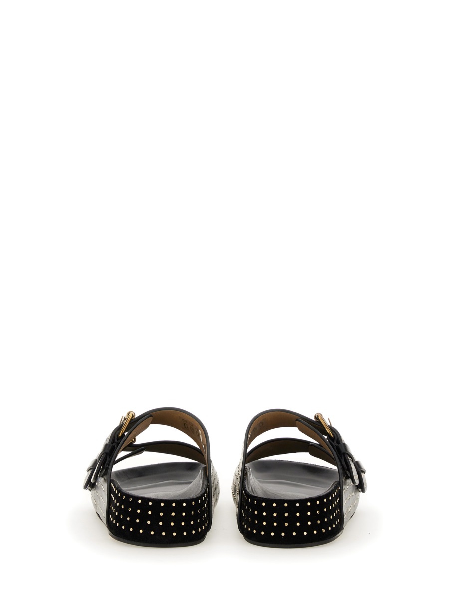 Isabel Marant SANDAL "LENNYO" Zwart