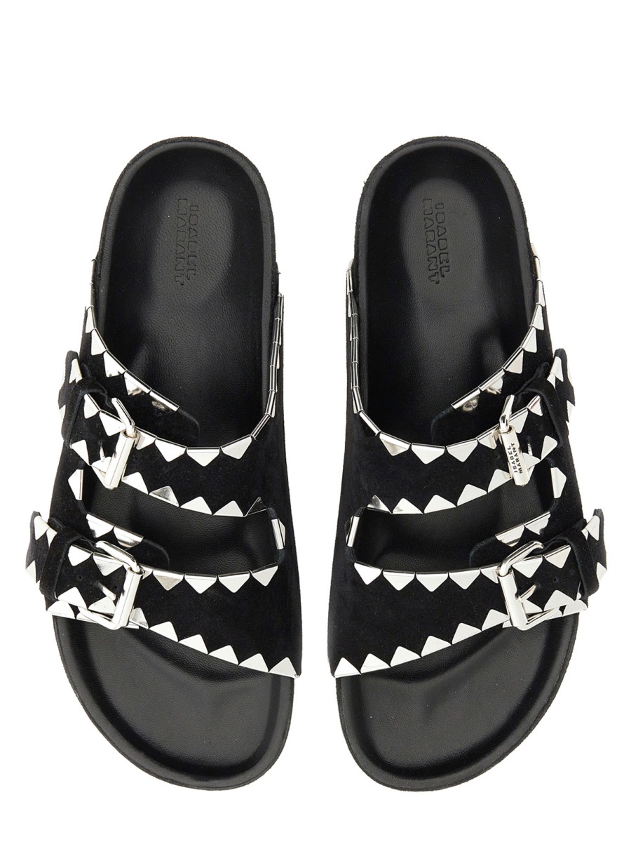 Isabel Marant SANDAL "LENNYO" Zwart