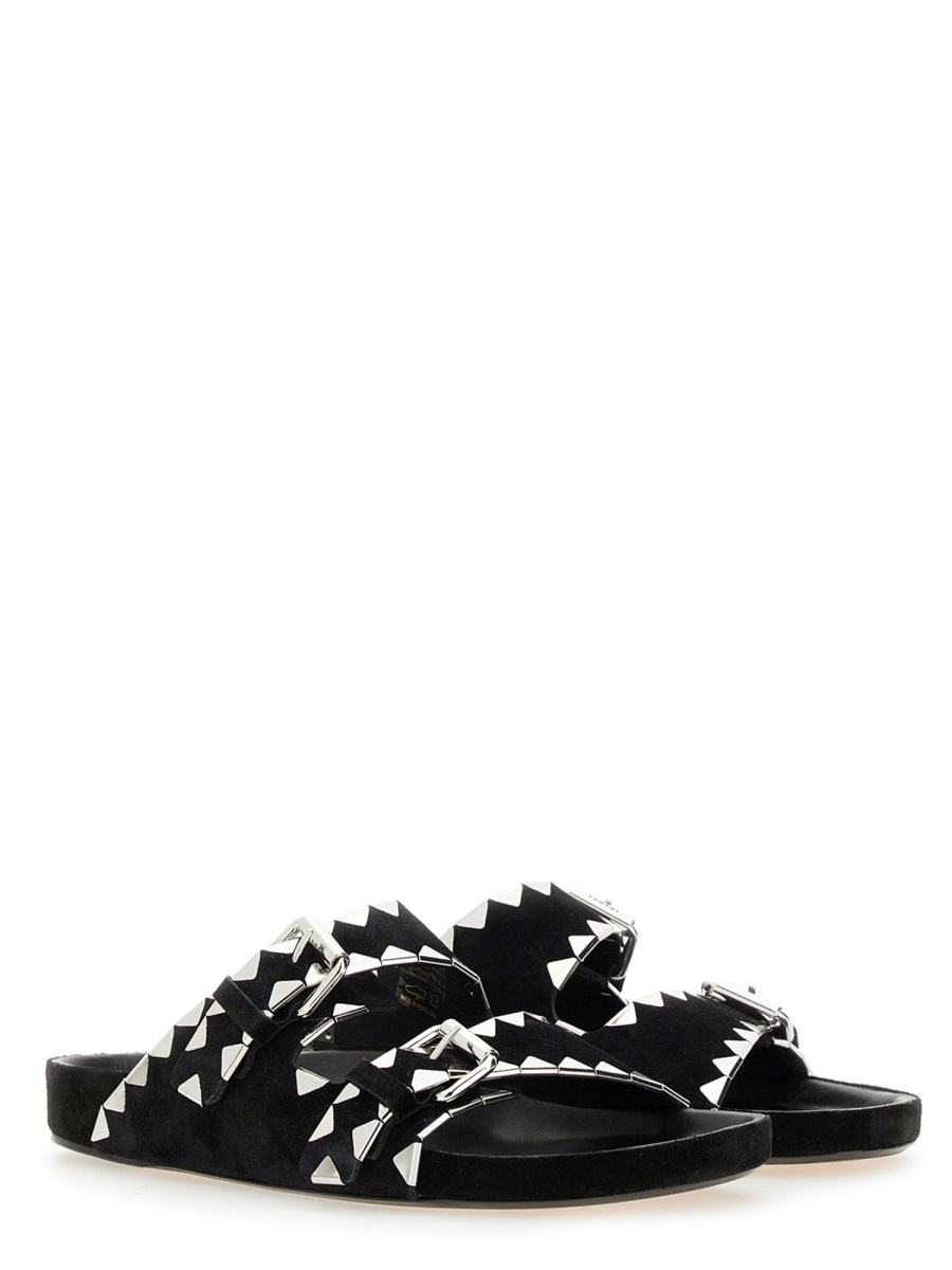 Isabel Marant SANDAL "LENNYO" Zwart