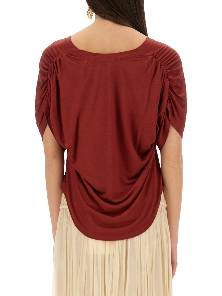 Isabel Marant T-SHIRT "EMMANUELA" Rood