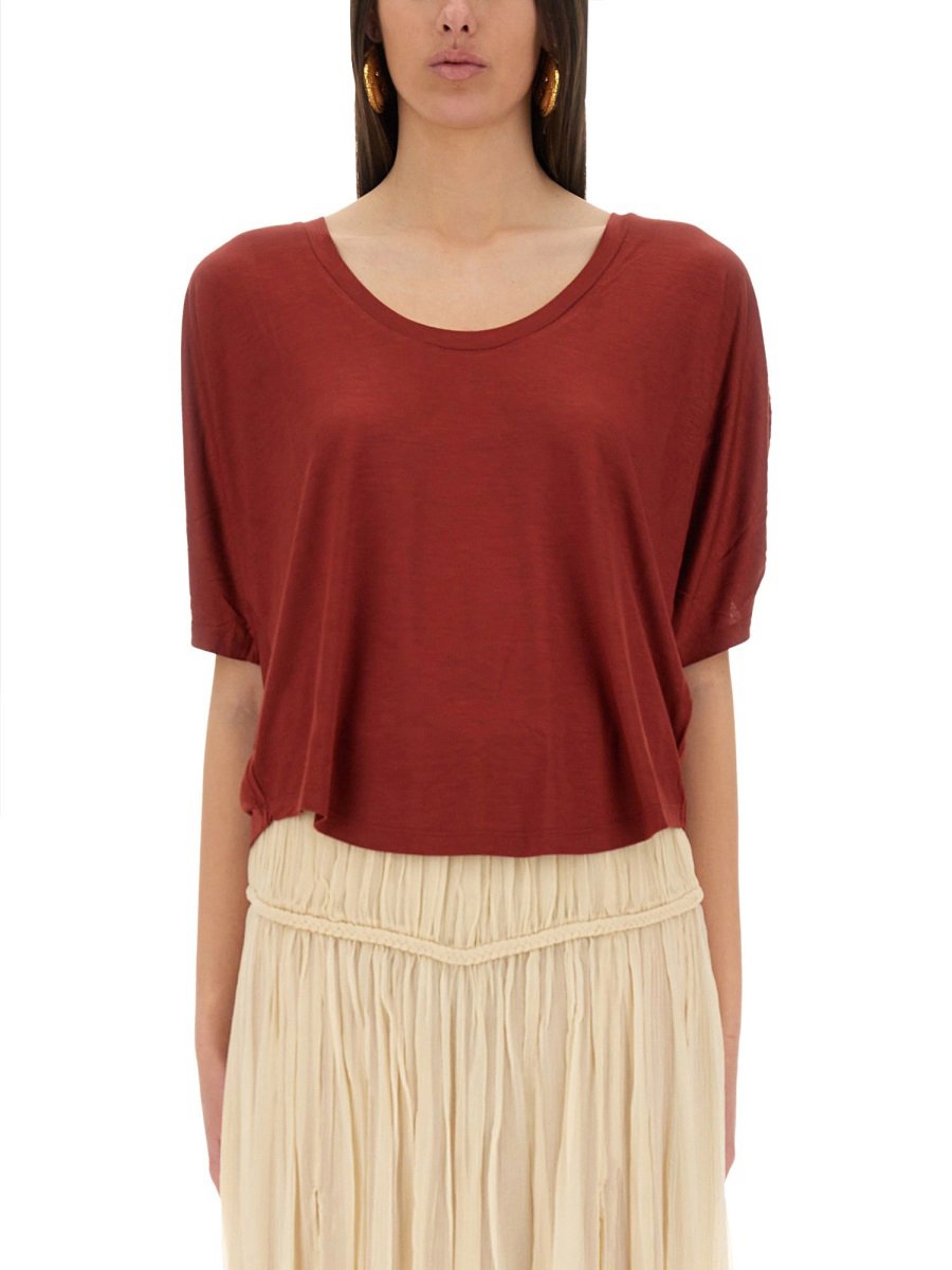 Isabel Marant T-SHIRT "EMMANUELA" Rood