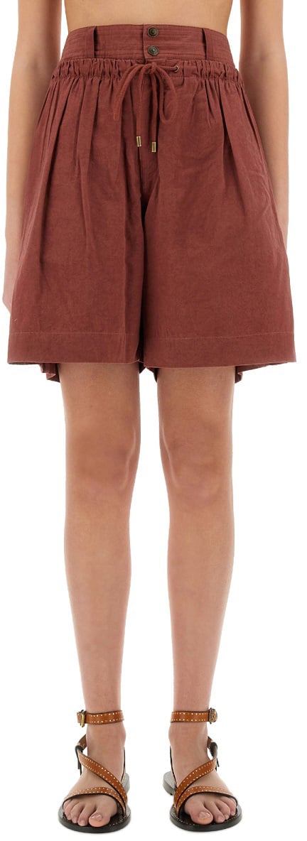 Isabel Marant SHORTS "INGRID" Rood