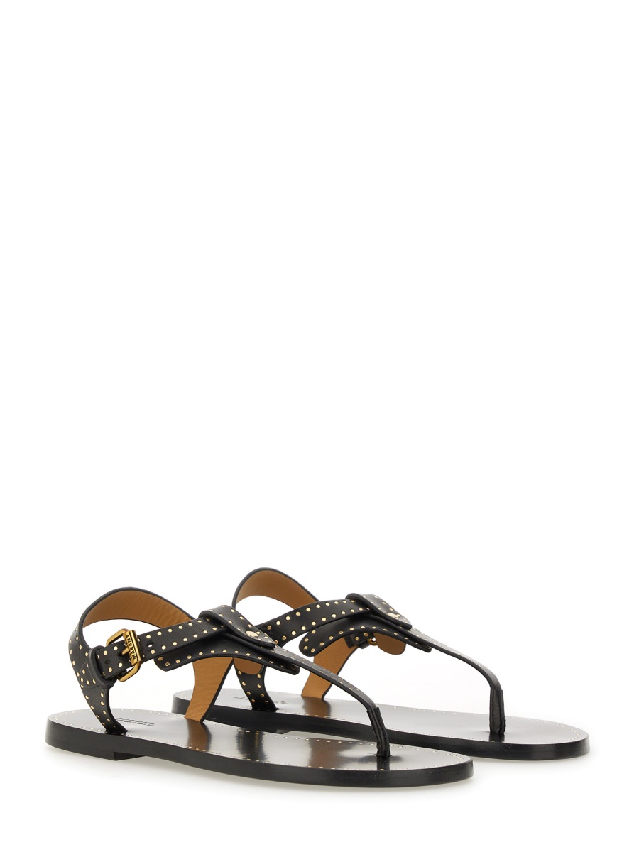 Isabel Marant SANDAL "JOONY" Zwart