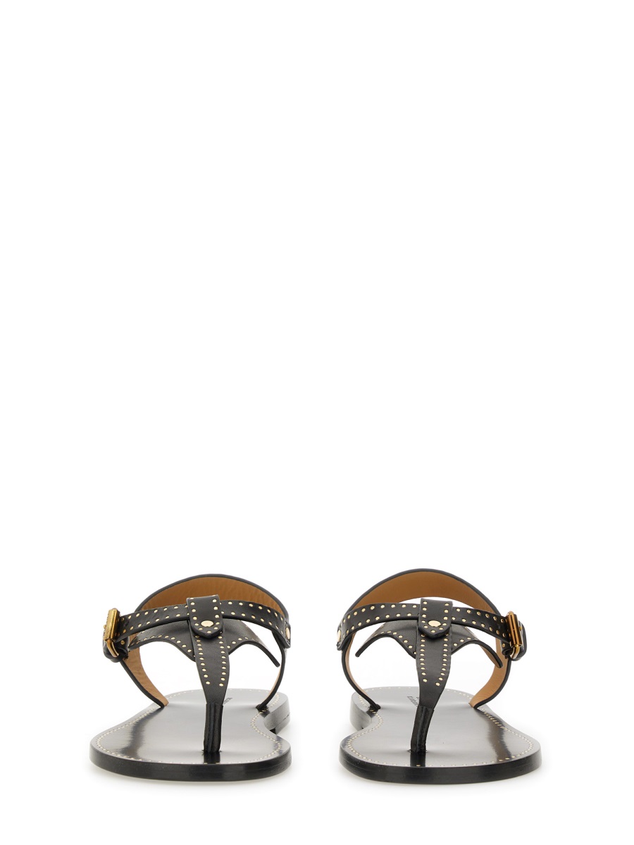 Isabel Marant SANDAL "JOONY" Zwart