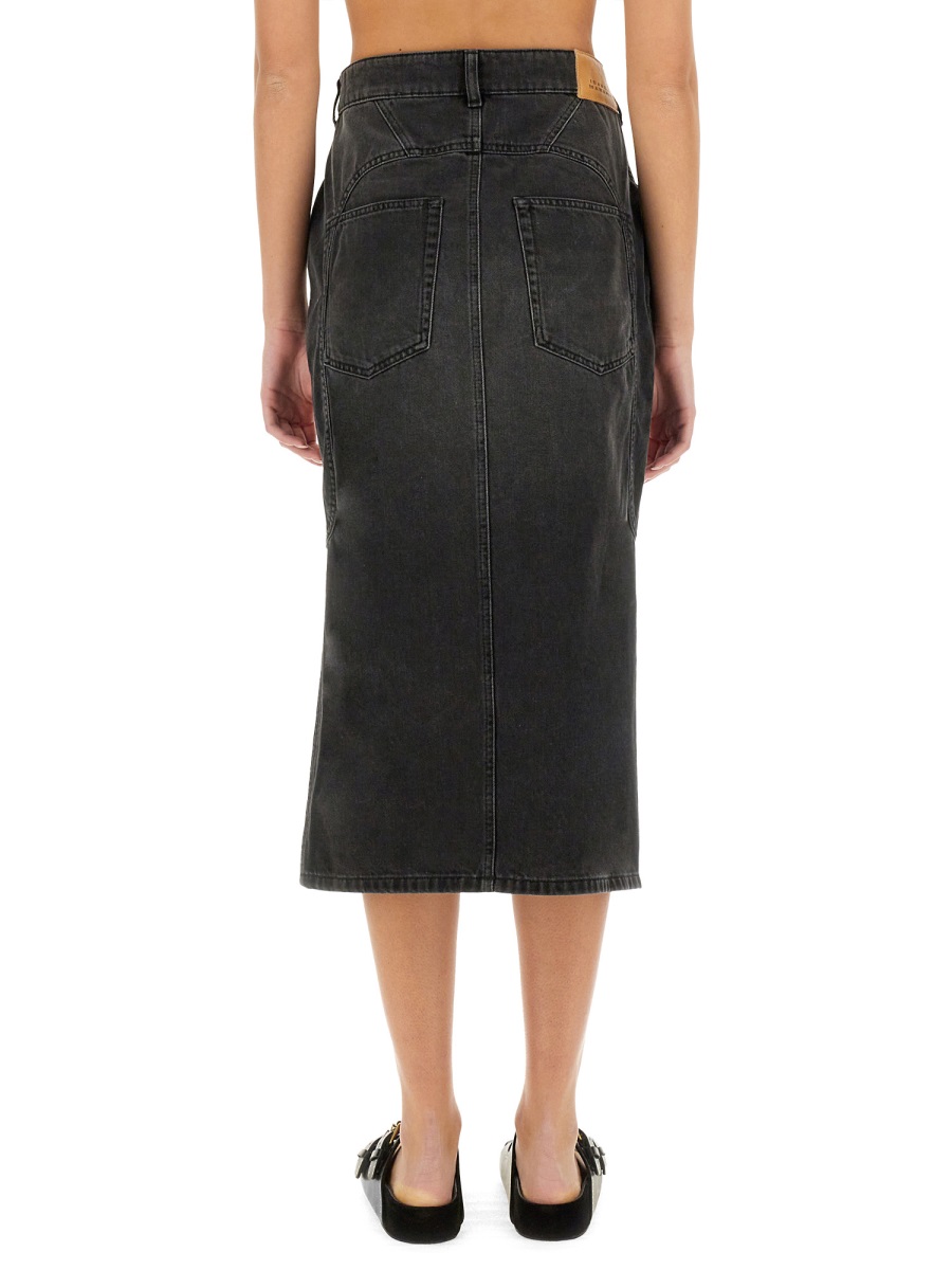 Isabel Marant "BRITT" SKIRT Zwart