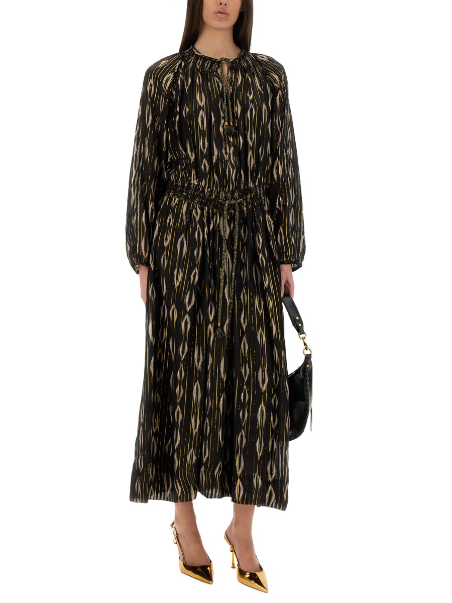 Isabel Marant "SANA" LONG DRESS Zwart