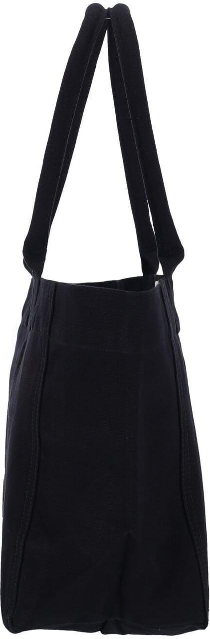 Isabel Marant Black Yenky Zipped Cotton Tote Zwart