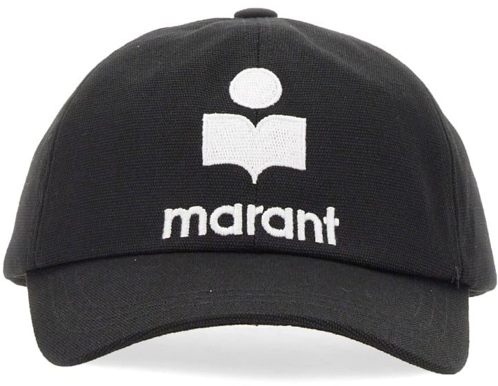 Isabel Marant CAPPELLO DA BASEBALL "TYRON" Zwart