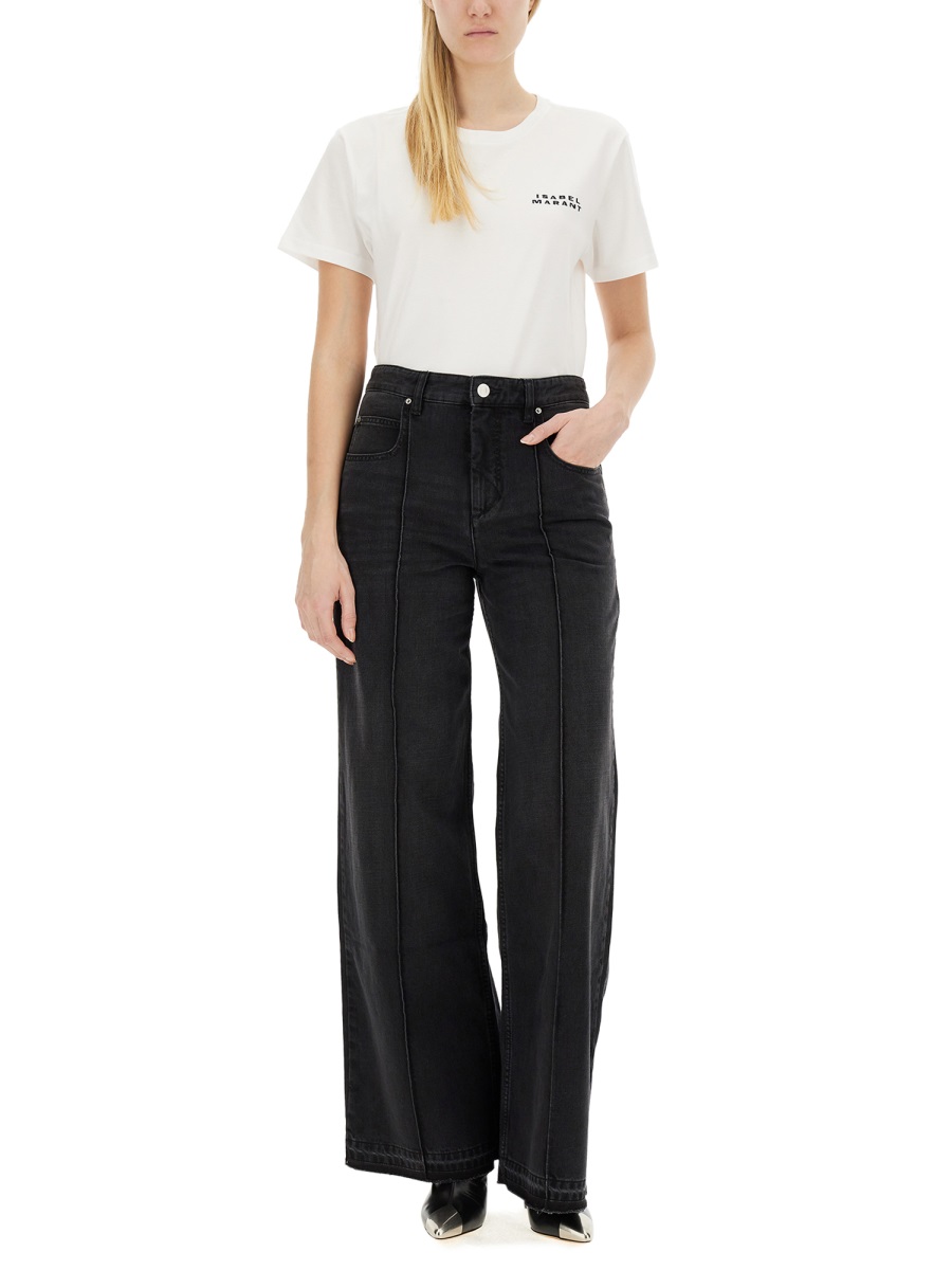 Isabel Marant T-SHIRT "VIDAL" Wit