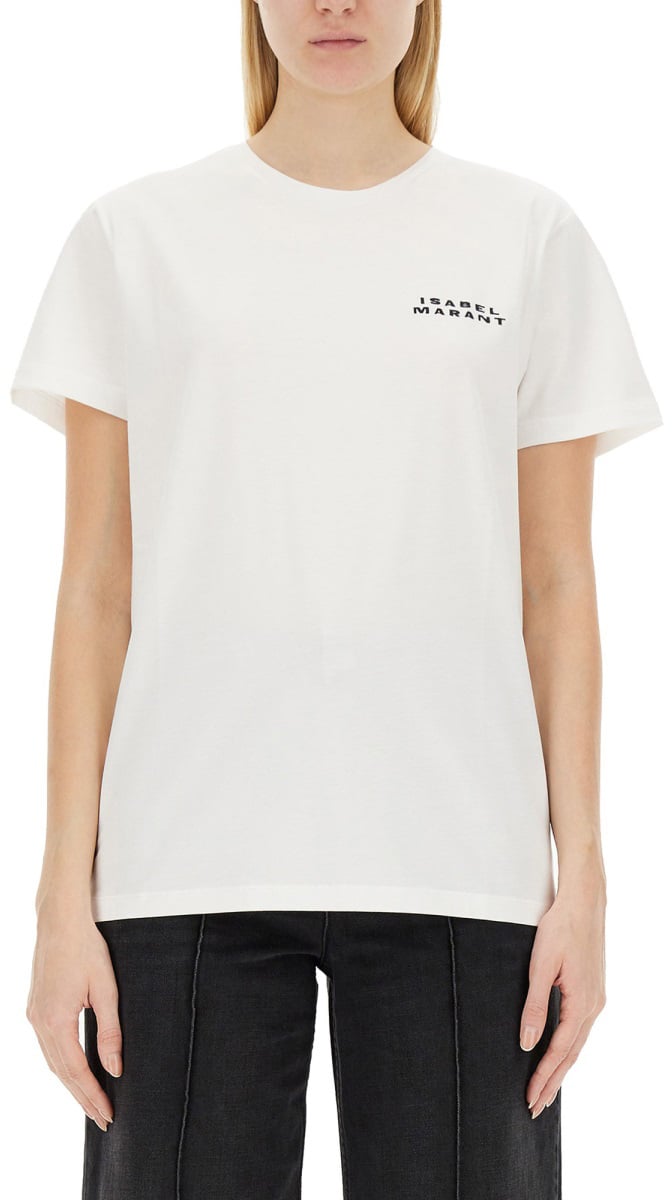 Isabel Marant T-SHIRT "VIDAL" Wit