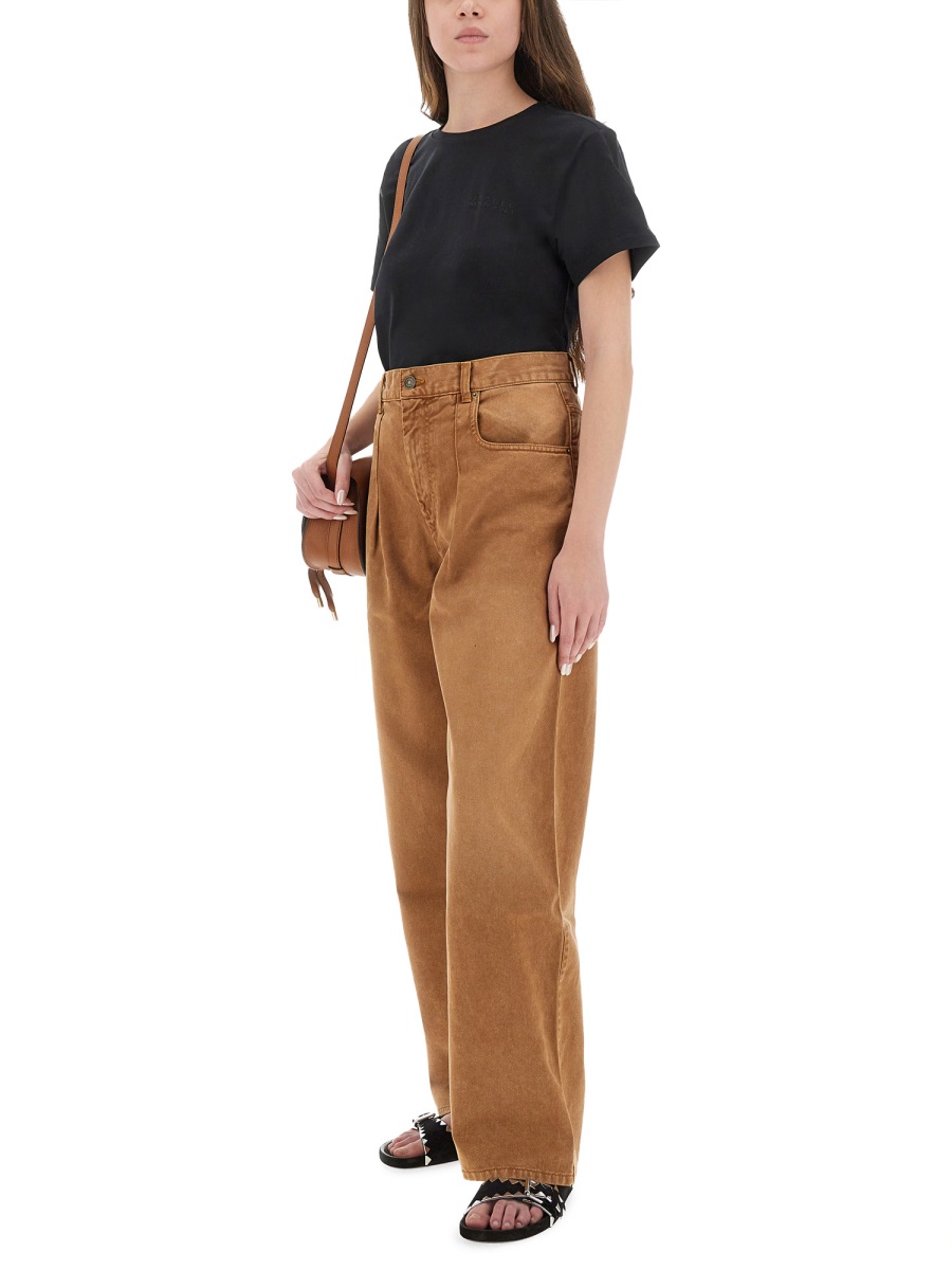 Isabel Marant T-SHIRT "VIDAL" Zwart