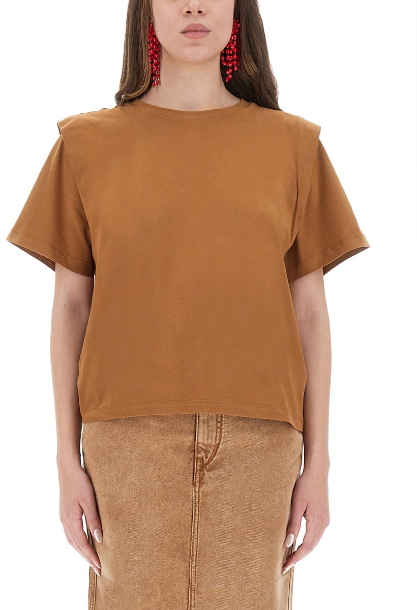 Isabel Marant COTTON T-SHIRT Beige