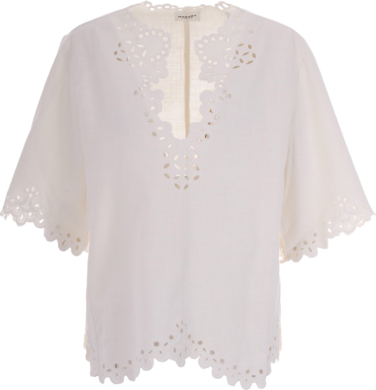 Isabel Marant White Shana Blouse Wit