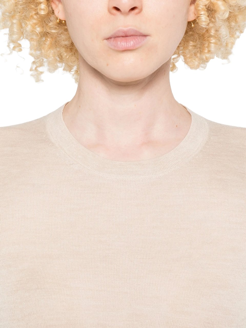 Isabel Marant Black Ilona Crew Neck Pullover Neutraal